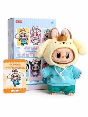Pop Mart Labubu THE MONSTERS Hello Kitty and Friends Pompompurin